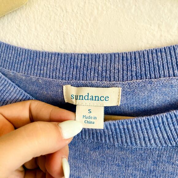 Sundance S blue wise owl sweater - Picture 3 of 5